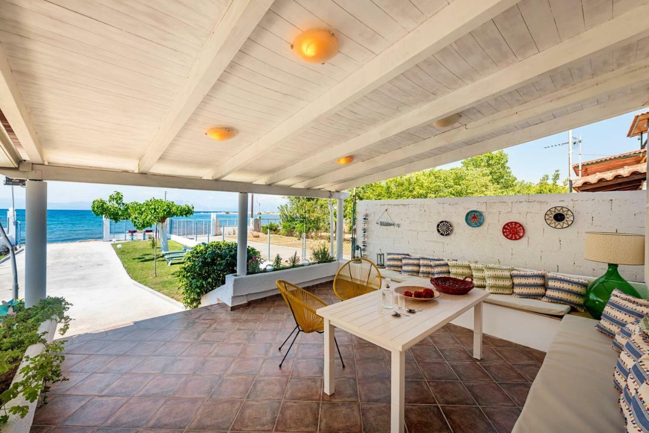 Kiko, The Coastline House Villa Káto Achaḯa Ngoại thất bức ảnh